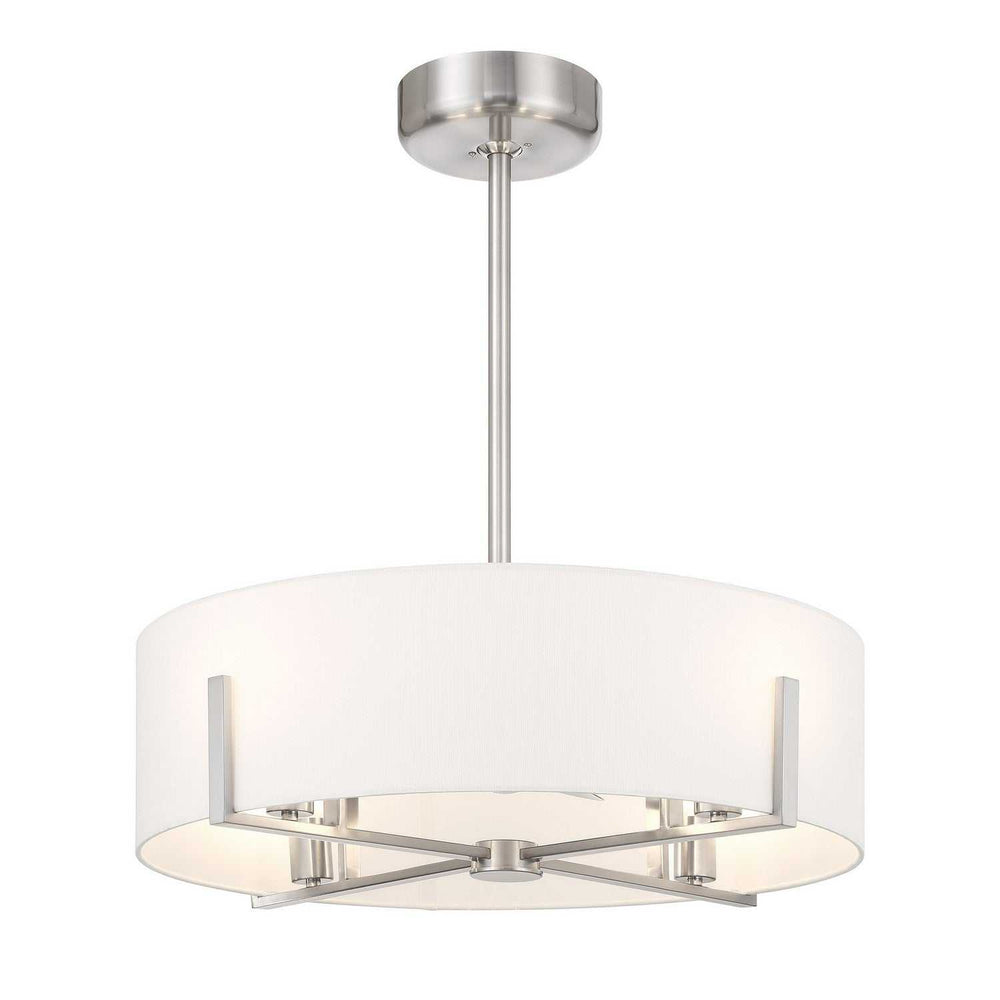 Mansell LED Fan D'Lier in Satin Nickel Savoy House