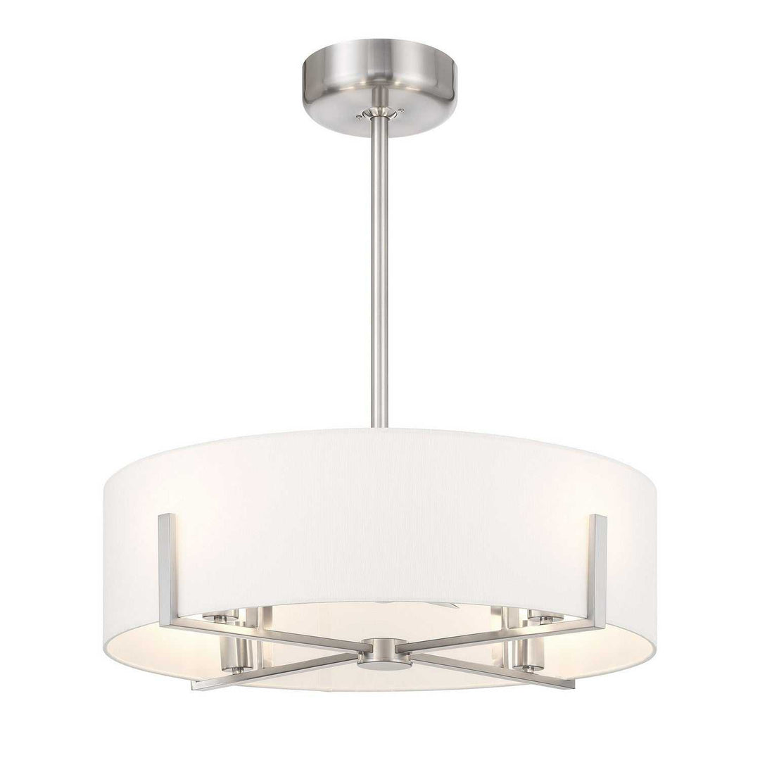 Mansell LED Fan D'Lier in Satin Nickel Savoy House