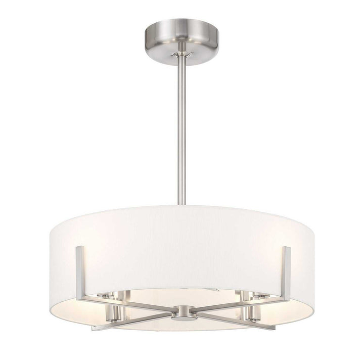 Mansell LED Fan D'Lier in Satin Nickel Savoy House