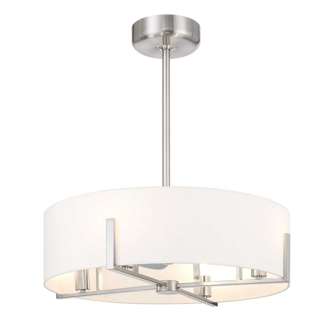 Mansell LED Fan D'Lier in Satin Nickel Savoy House