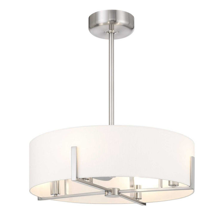 Mansell LED Fan D'Lier in Satin Nickel Savoy House