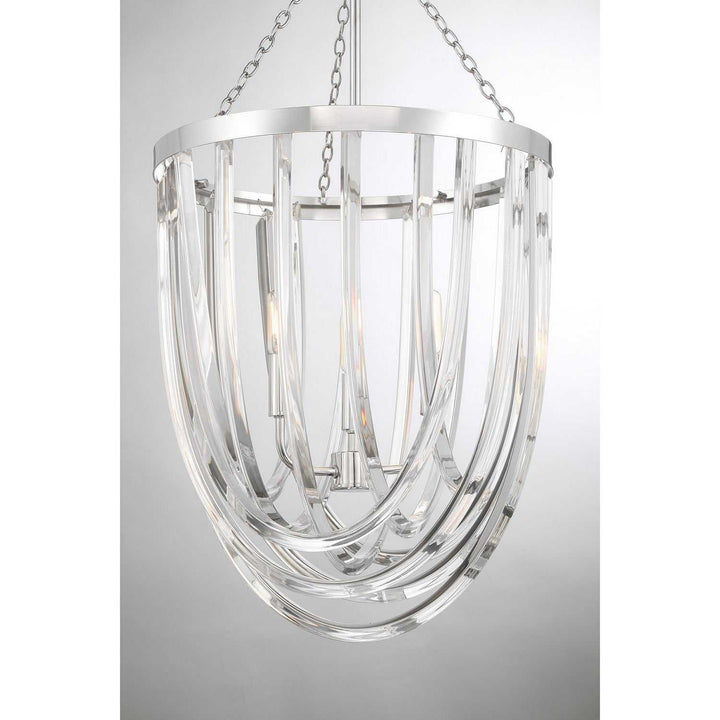 Savoy House - 3-2999-3-109 - Three Light Pendant - Jennings - Polished Nickel