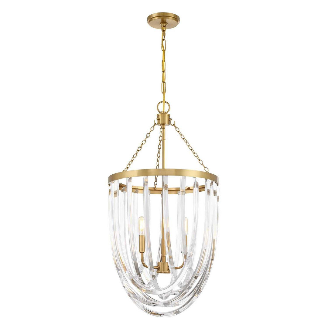 Savoy House - 3-2999-3-322 - Three Light Pendant - Jennings - Warm Brass