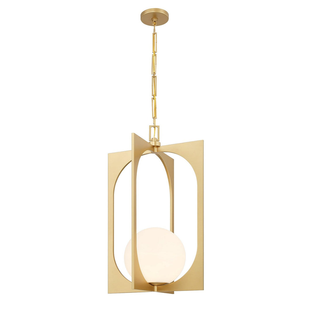 Savoy House - 7-3999-1-328 - One Light Pendant - Harding - Spun Gold