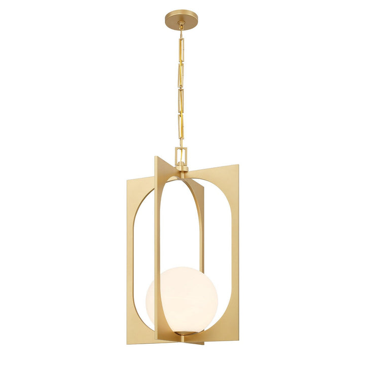 Savoy House - 7-3999-1-328 - One Light Pendant - Harding - Spun Gold