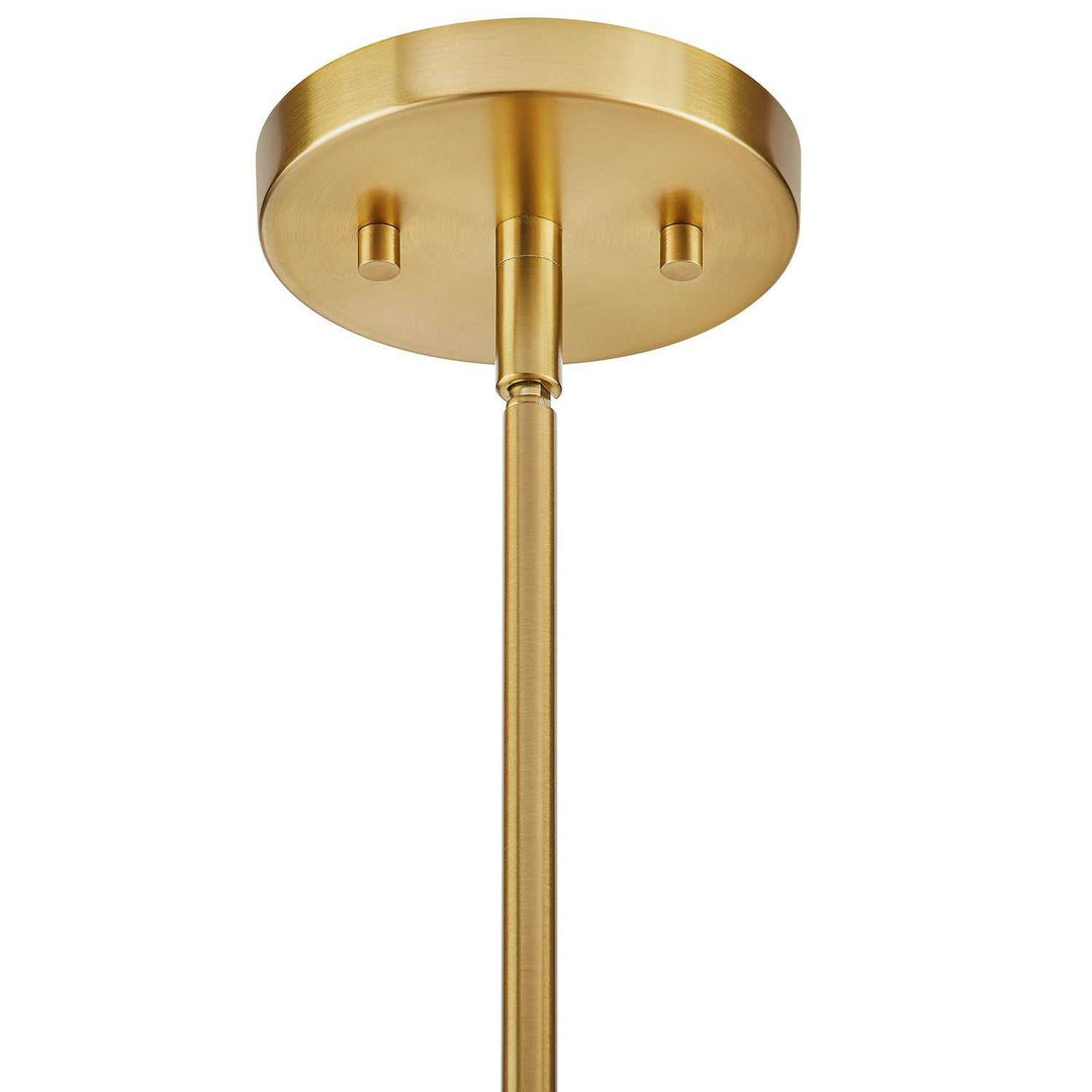Savoy House - 7-4999-4-322 - Four Light Pendant - Brentwood - Warm Brass