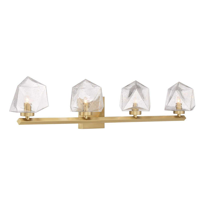 Savoy House - 8-1239-4-322 - LED Bathroom Vanity - Castello - Warm Brass