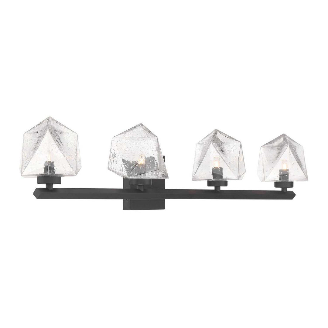 Savoy House - 8-1239-4-BK - LED Bathroom Vanity - Castello - Matte Black