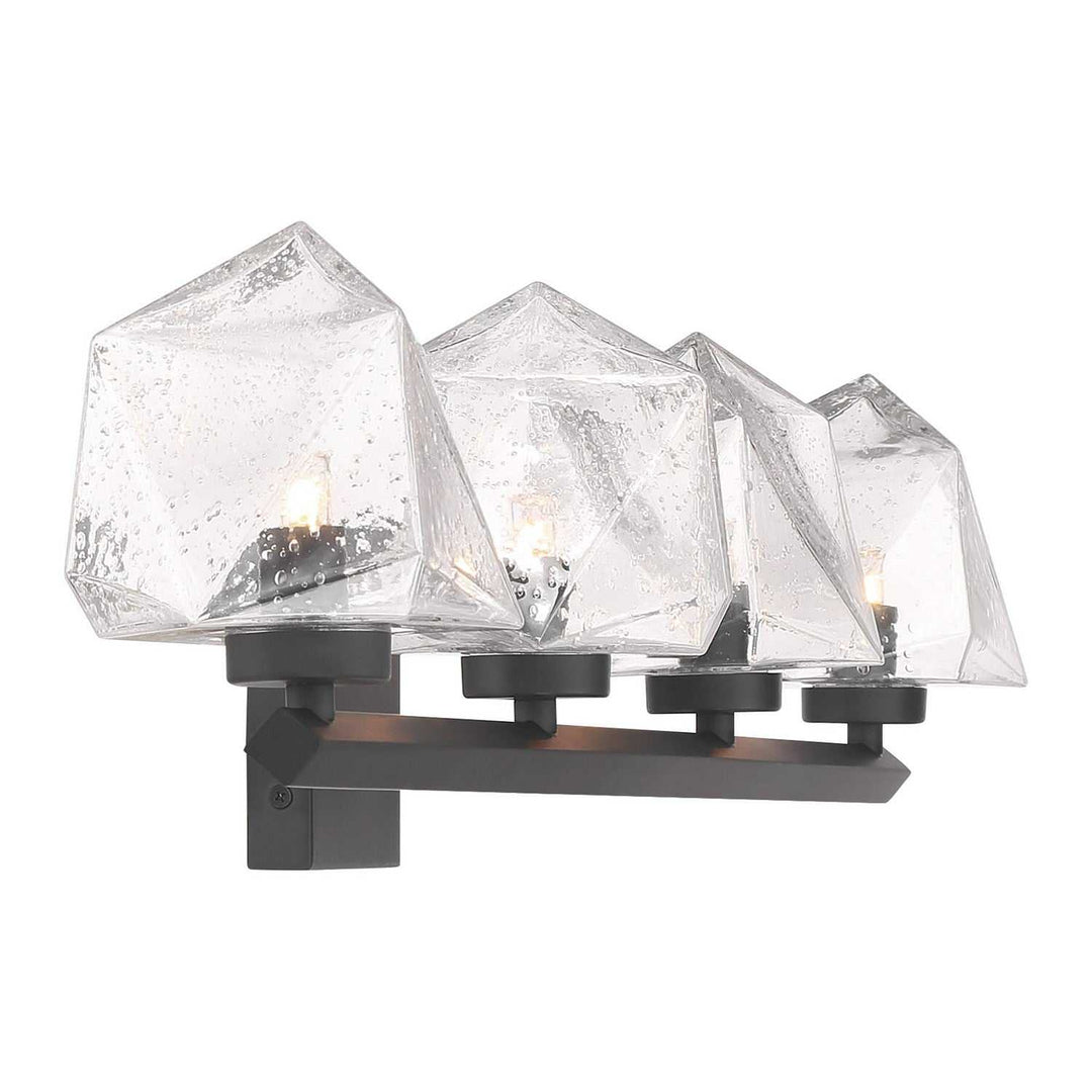 Savoy House - 8-1239-4-BK - LED Bathroom Vanity - Castello - Matte Black