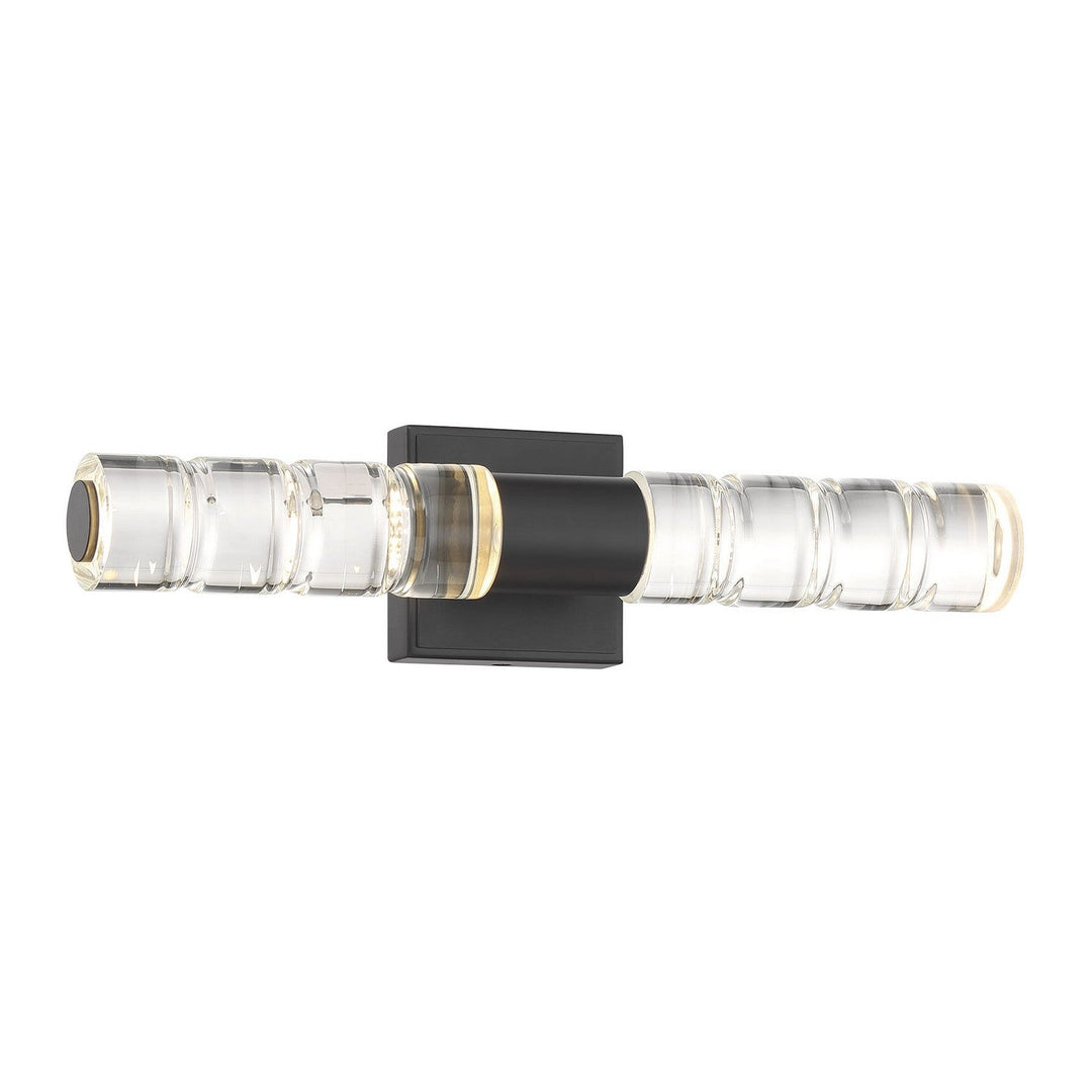 Beale LED Bathroom Vanity in Black Lustre Savoy House