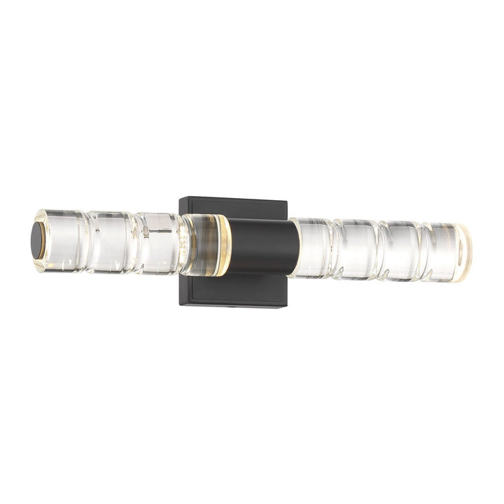 Beale LED Bathroom Vanity in Black Lustre Savoy House