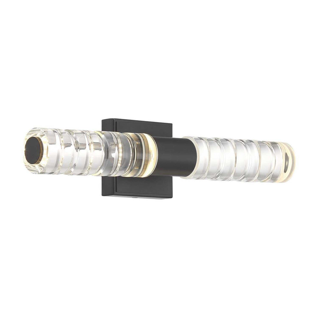 Beale LED Bathroom Vanity in Black Lustre Savoy House