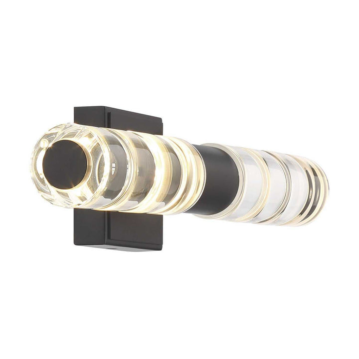 Beale LED Bathroom Vanity in Black Lustre Savoy House