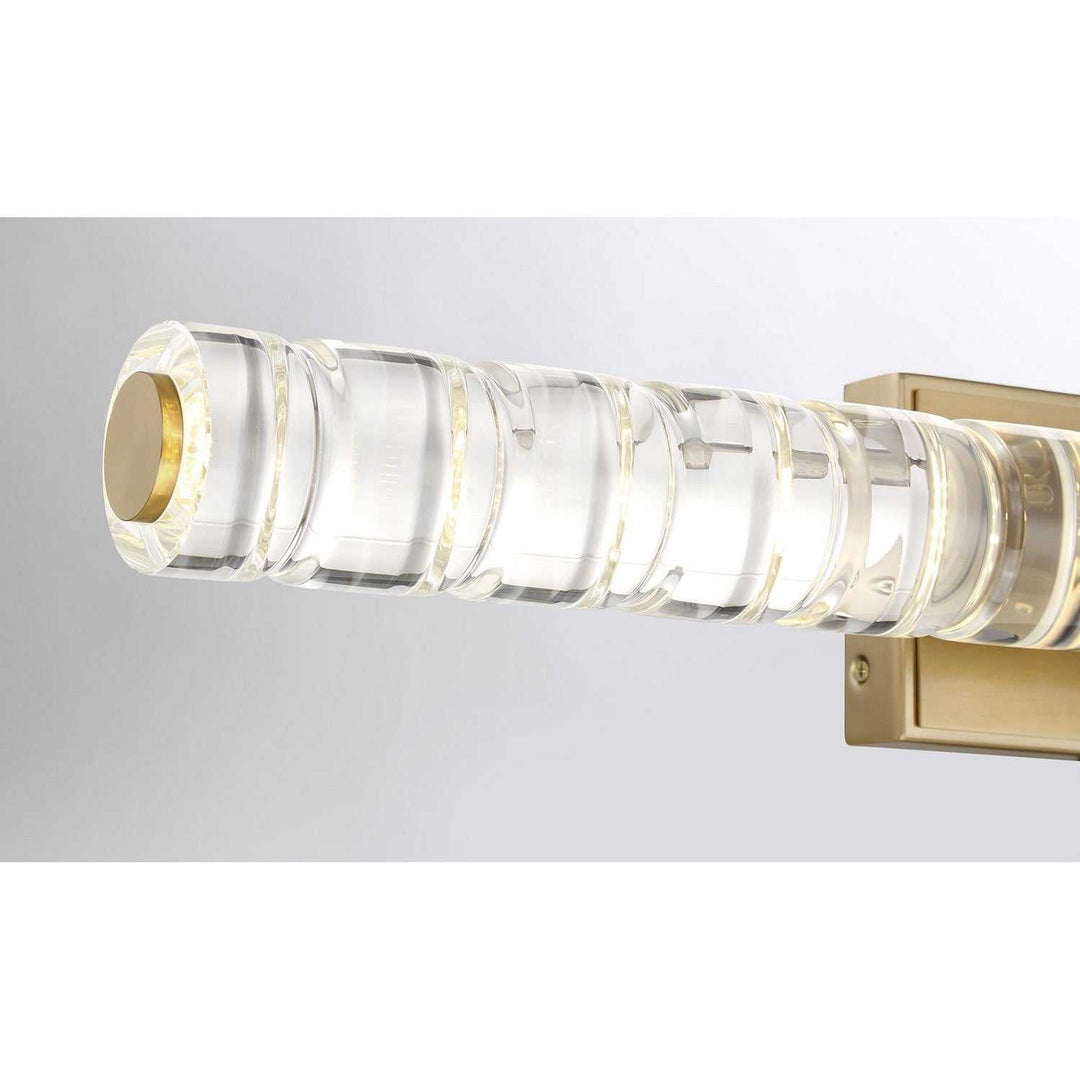 Beale LED Bathroom Vanity in Noble Brass Savoy House