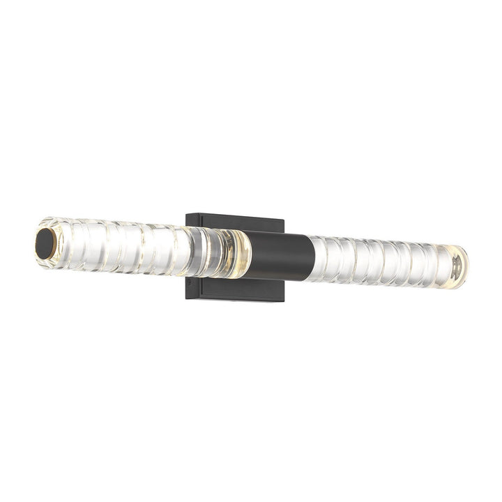 Beale LED Bathroom Vanity in Black Lustre Savoy House