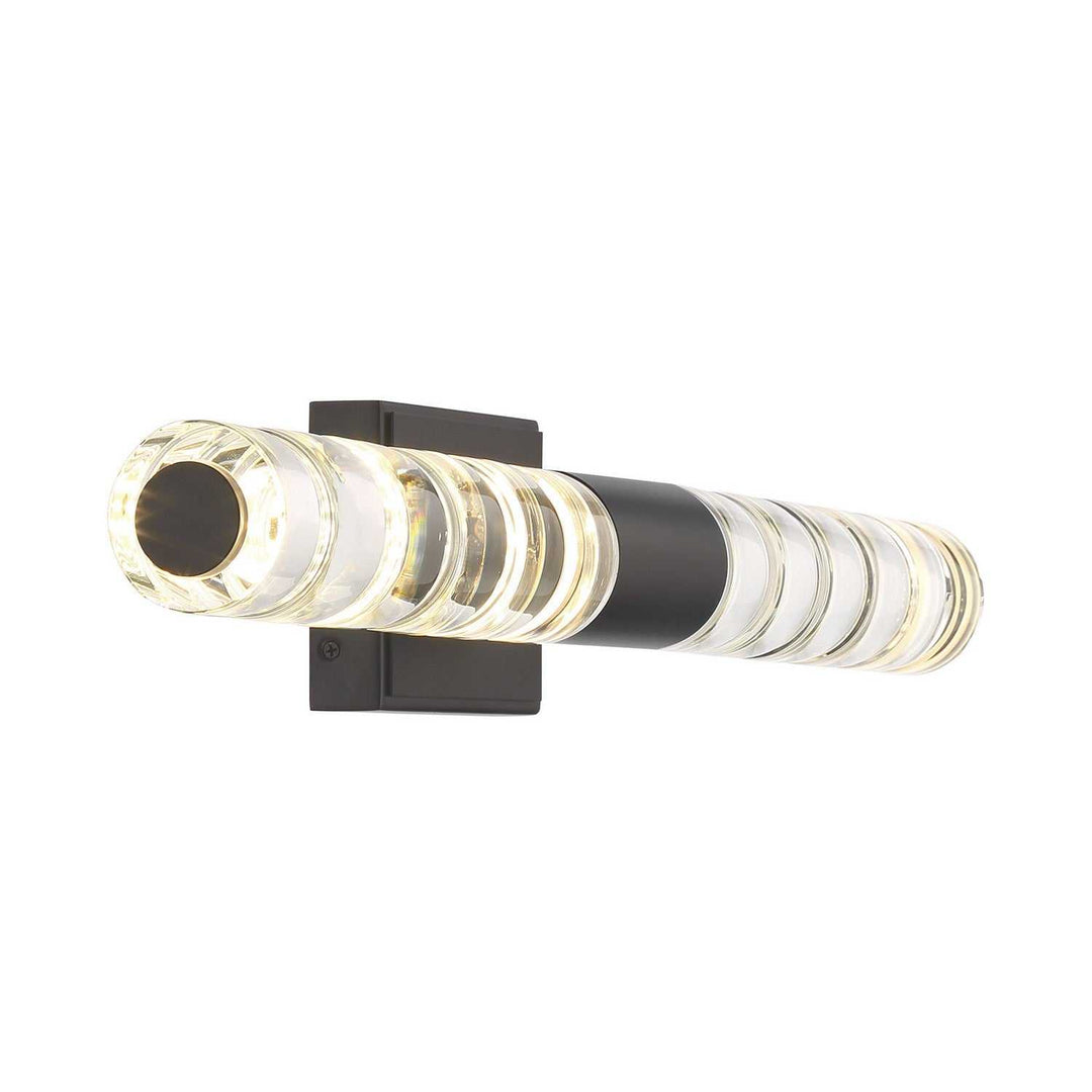 Beale LED Bathroom Vanity in Black Lustre Savoy House