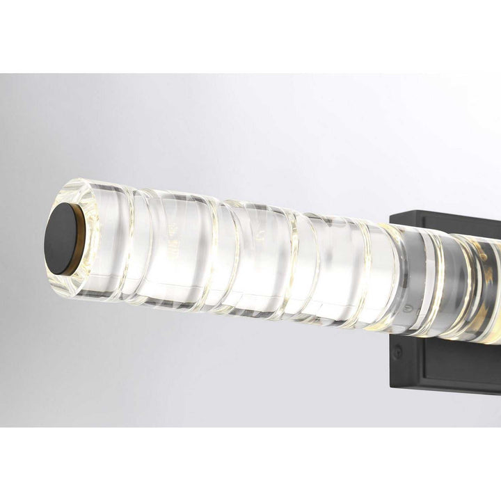 Beale LED Bathroom Vanity in Black Lustre Savoy House