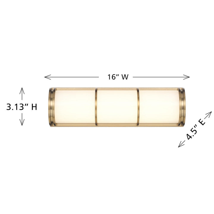 Savoy House - 8-4204-16-322 - LED Bathroom Vanity - Harper - Warm Brass