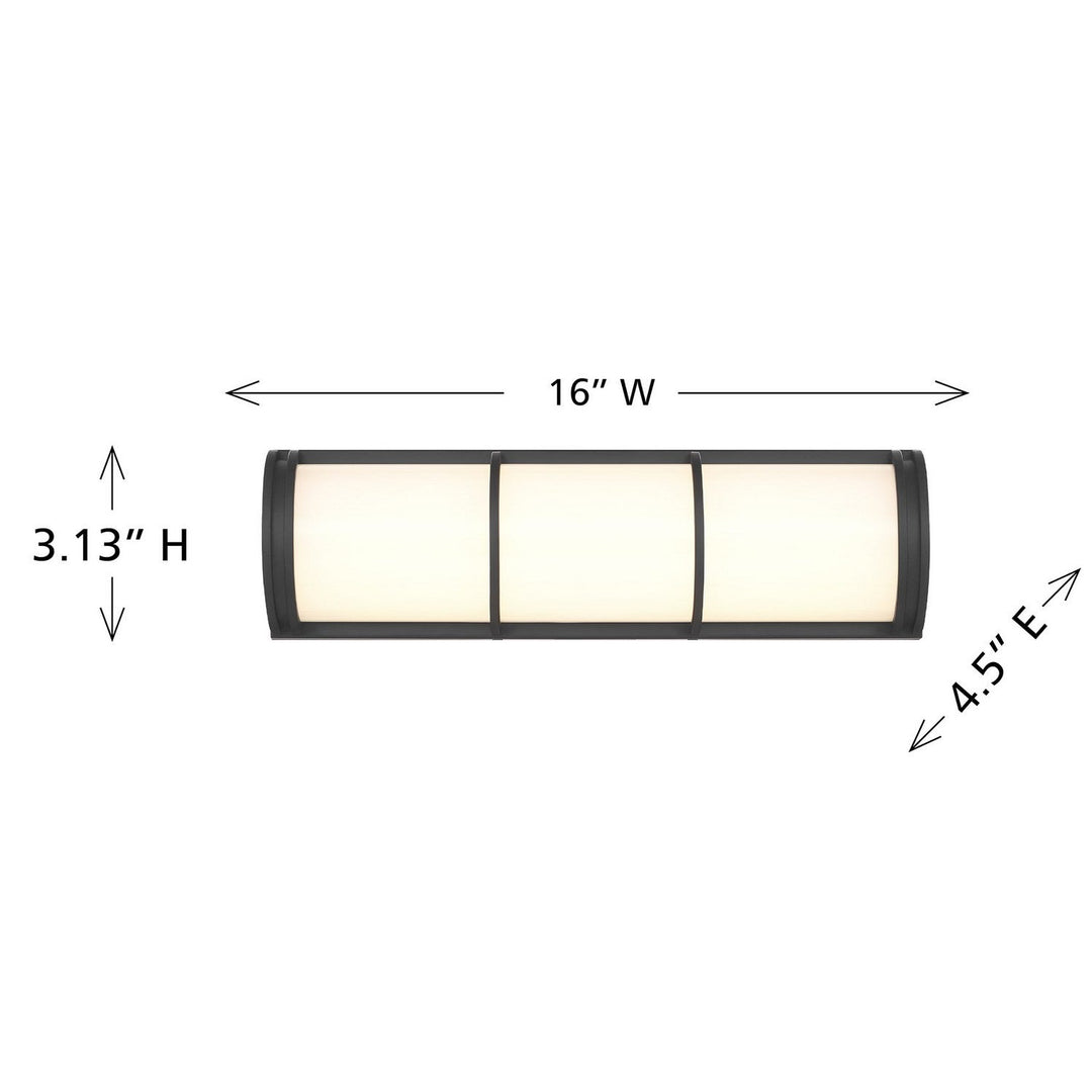 Savoy House - 8-4204-16-BK - LED Bathroom Vanity - Harper - Matte Black
