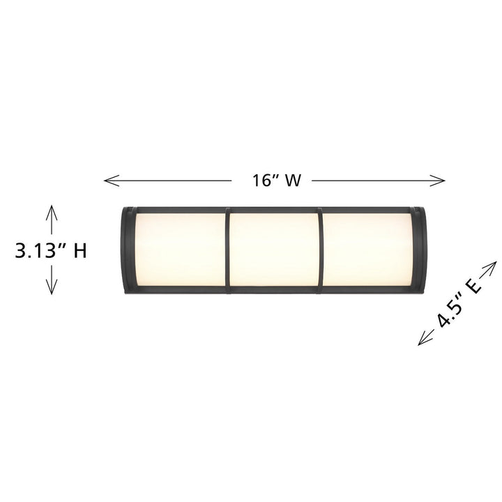Savoy House - 8-4204-16-BK - LED Bathroom Vanity - Harper - Matte Black
