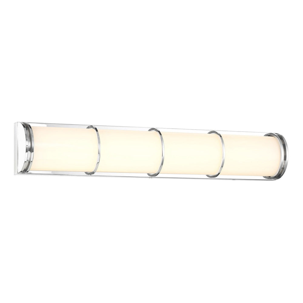 Harper LED Bathroom Vanity in Chrome Savoy House