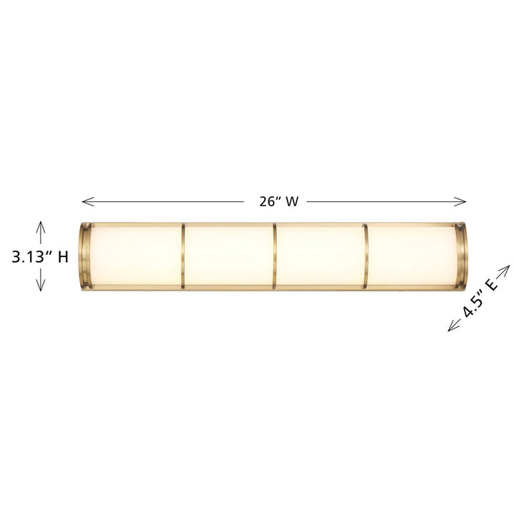 Savoy House - 8-4204-26-322 - LED Bathroom Vanity - Harper - Warm Brass