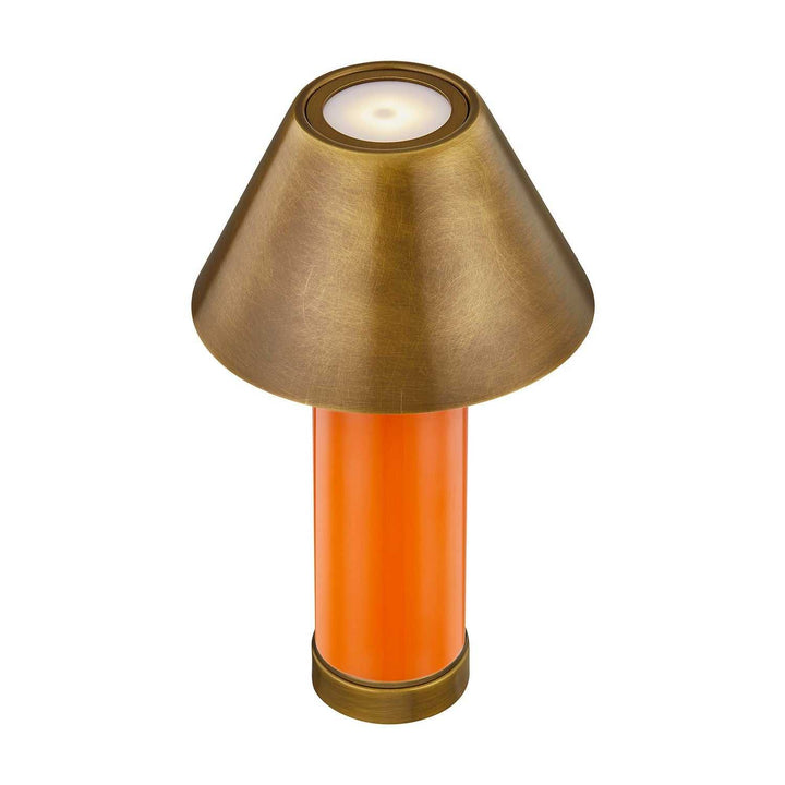Molly LED Table Lamp in Exuberance Orange Savoy House