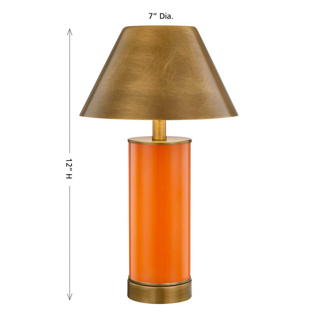 Molly LED Table Lamp in Exuberance Orange Savoy House