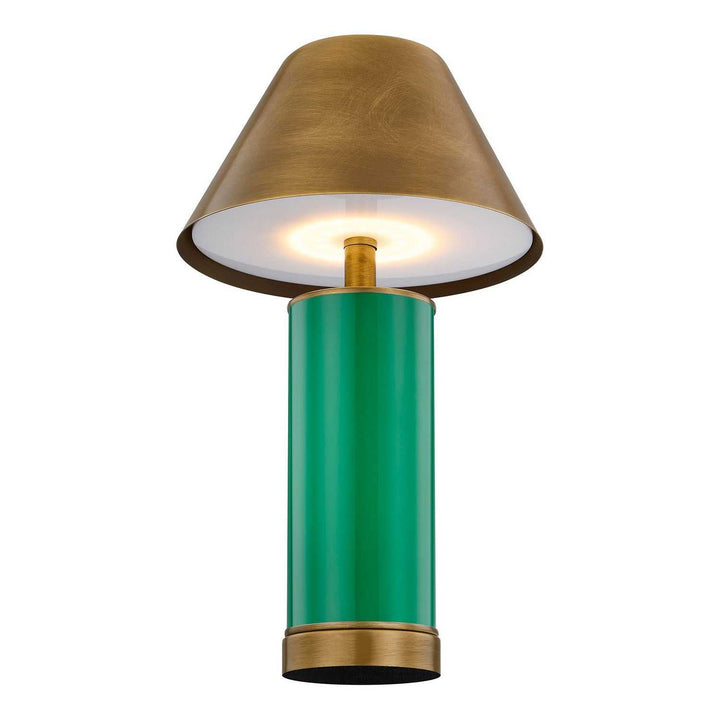Molly LED Table Lamp in Jolly Green Savoy House