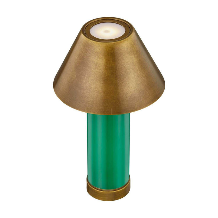 Molly LED Table Lamp in Jolly Green Savoy House