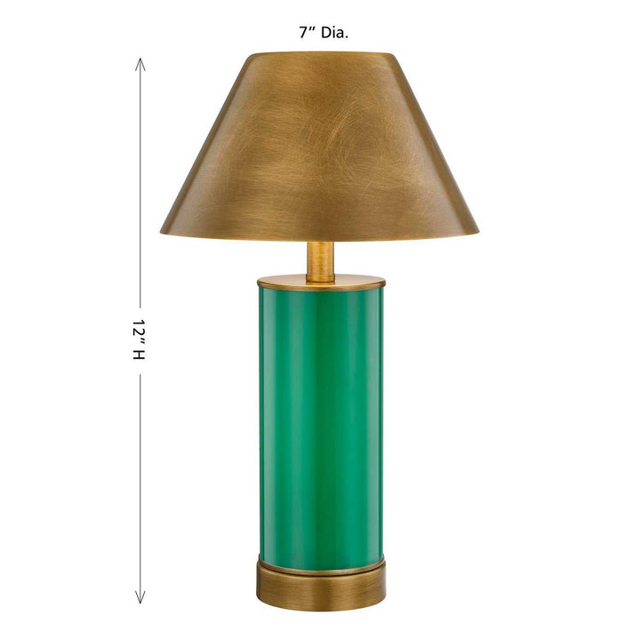Molly LED Table Lamp in Jolly Green Savoy House
