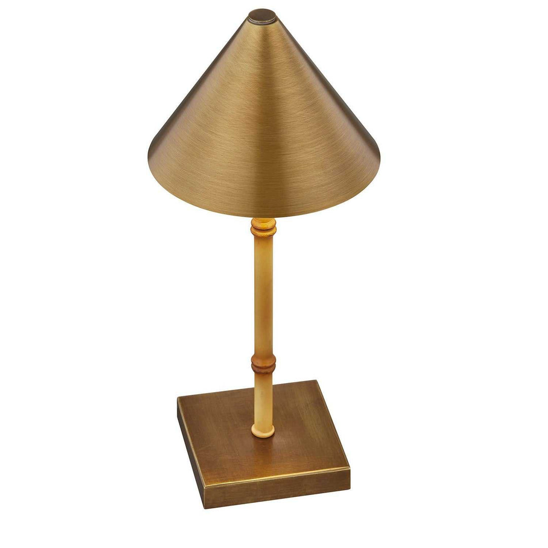 Mae LED Table Lamp in Natural Bamboo Savoy House