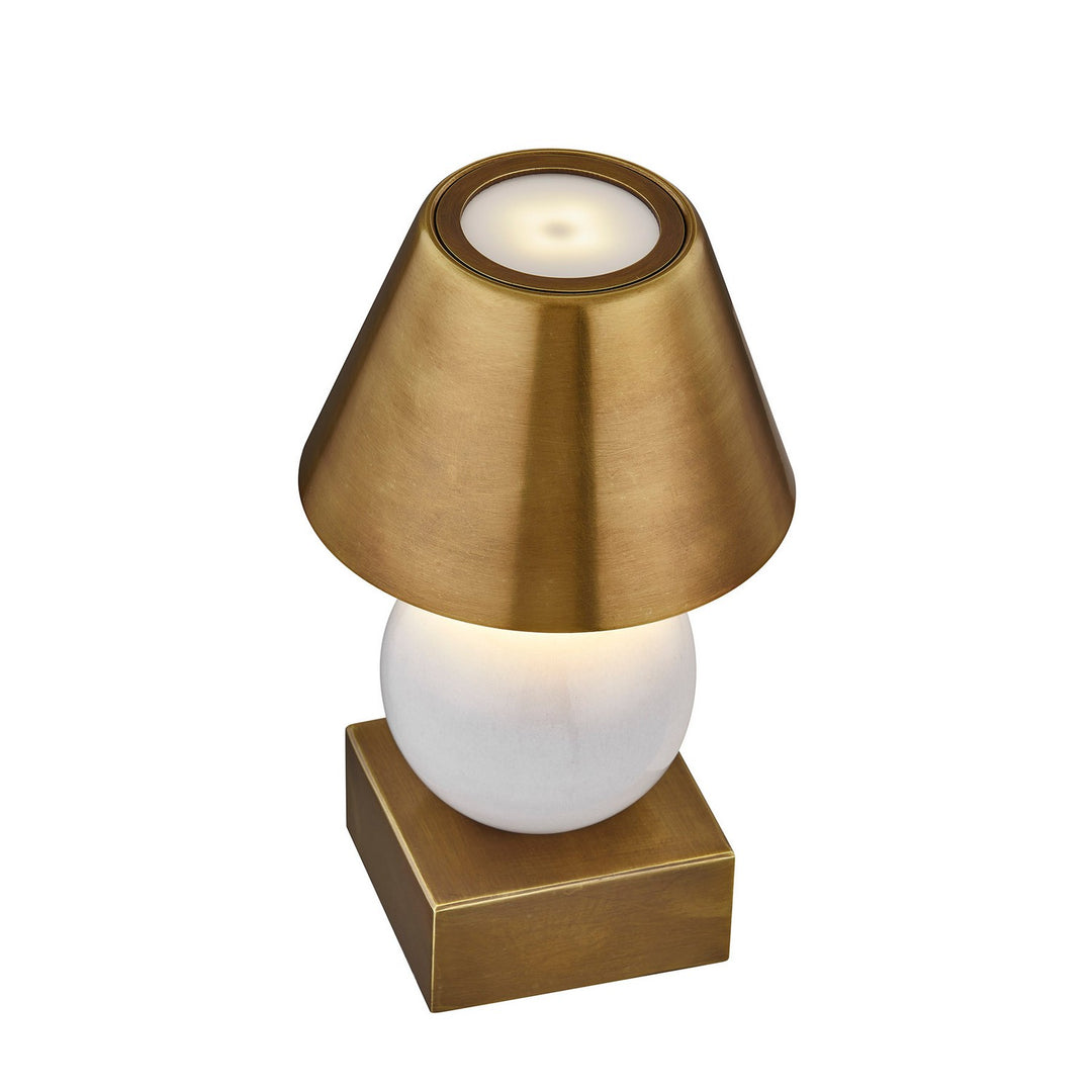 Savoy House - 11-CD06RC-CB - LED Table Lamp - Silas - Ceramic and Brass