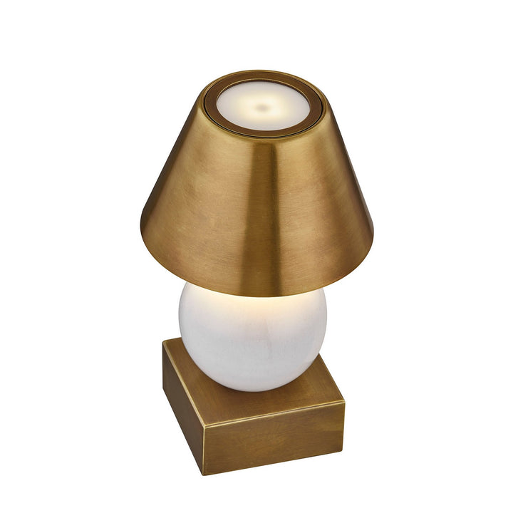 Savoy House - 11-CD06RC-CB - LED Table Lamp - Silas - Ceramic and Brass
