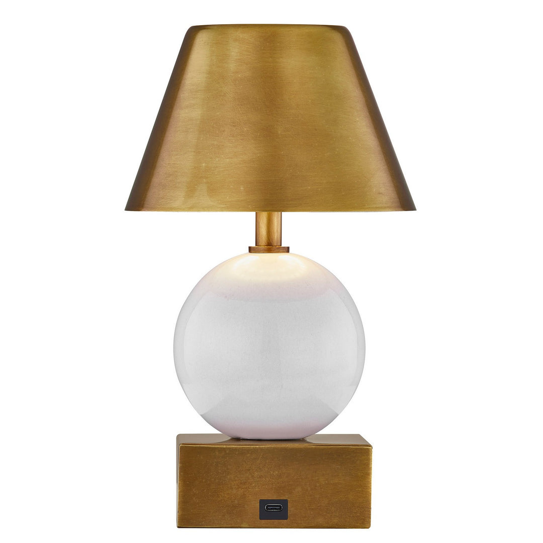 Savoy House - 11-CD06RC-CB - LED Table Lamp - Silas - Ceramic and Brass