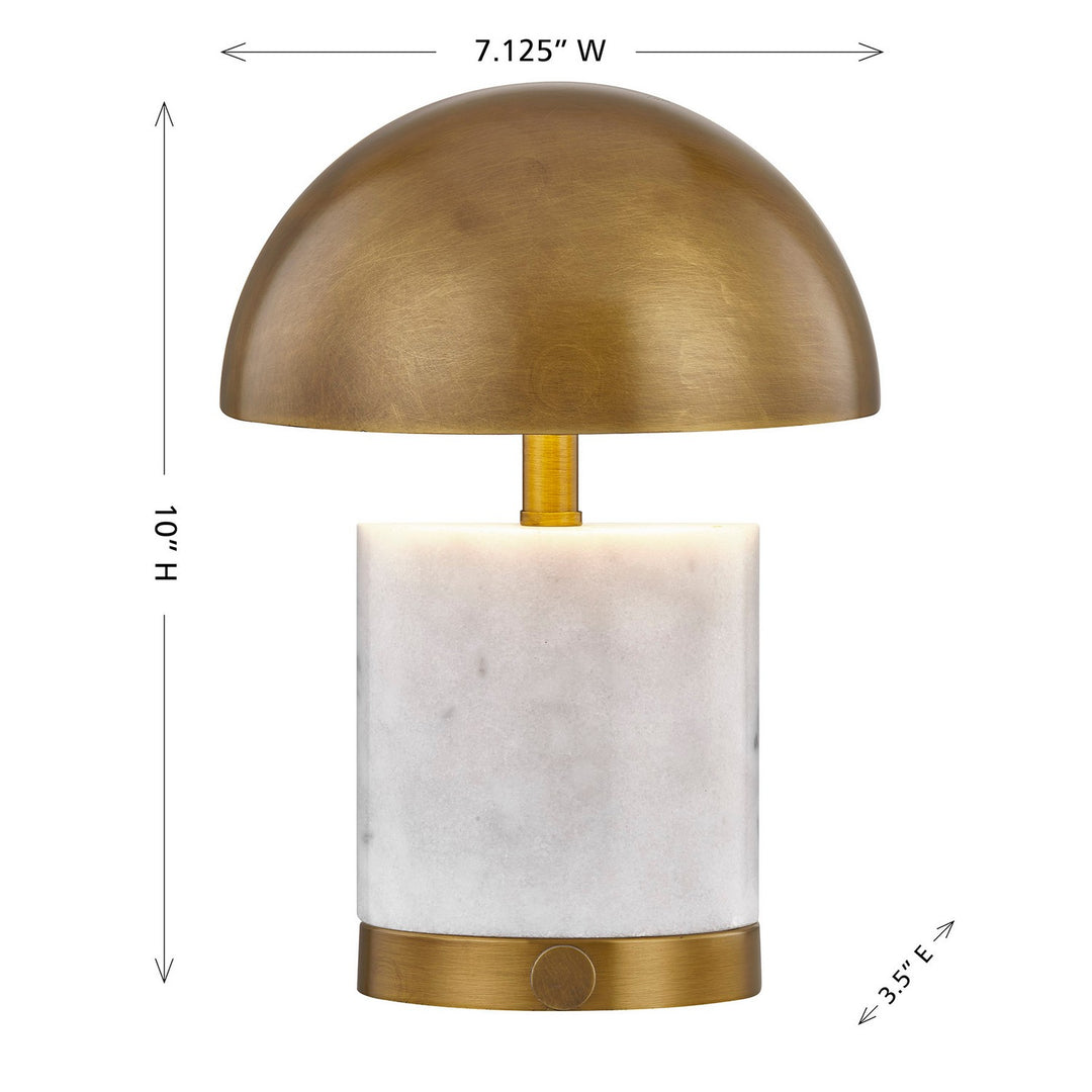 Savoy House - 11-CD07RC - LED Table Lamp - Cora - Brass