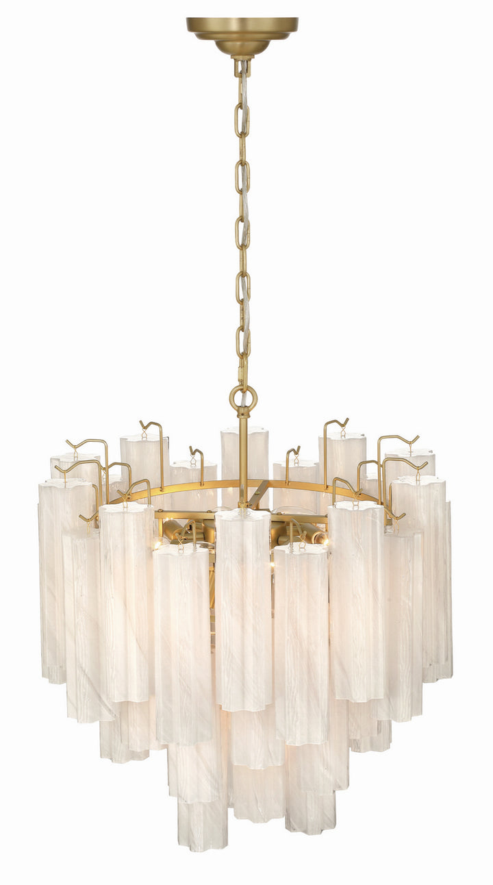 Artcraft Canada - AC12100WH - 11 Light Chandelier - Sophia - Brushed Brass