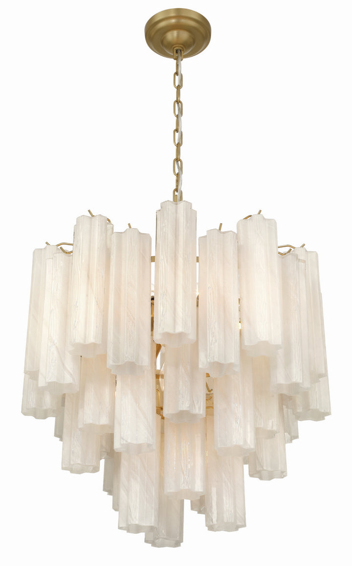 Artcraft Canada - AC12100WH - 11 Light Chandelier - Sophia - Brushed Brass
