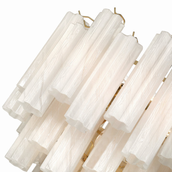 Artcraft Canada - AC12100WH - 11 Light Chandelier - Sophia - Brushed Brass