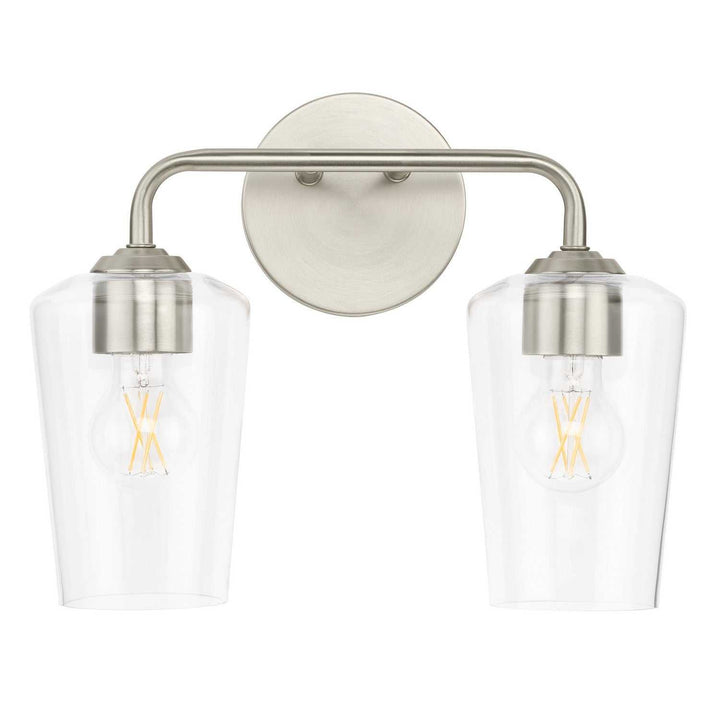 Progress Canada - P300540-009 - Two Light Bath & Vanity - Celino - Brushed Nickel