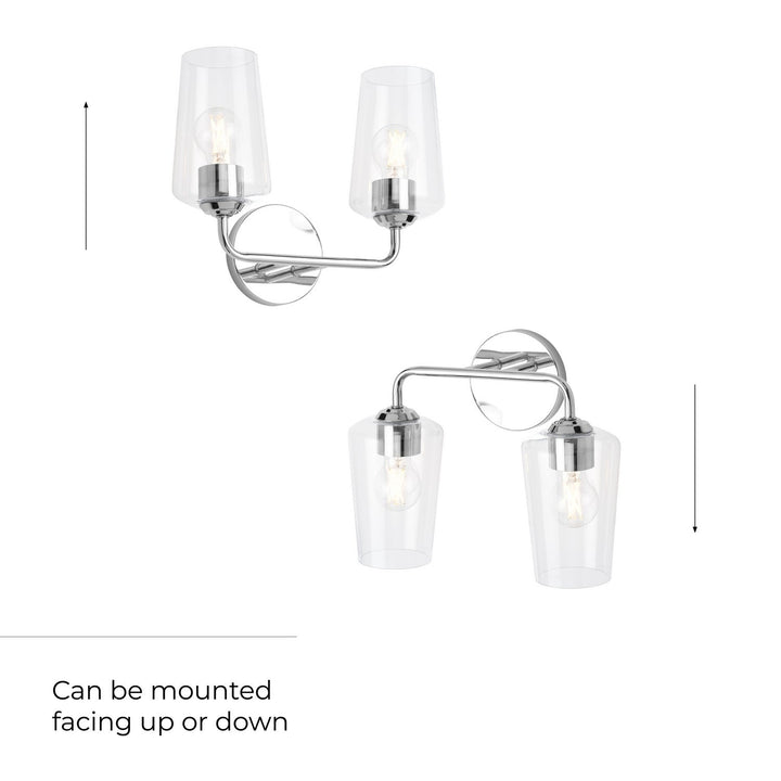 Progress Canada - P300540-015 - Two Light Bath & Vanity - Celino - Polished Chrome