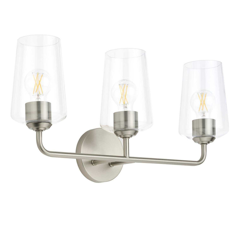 Progress Canada - P300541-009 - Three Light Bath & Vanity - Celino - Brushed Nickel