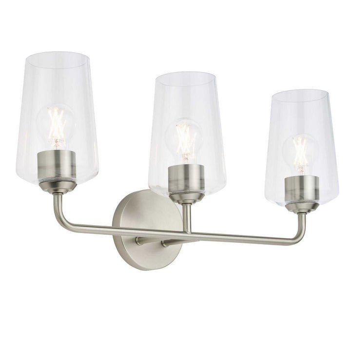 Progress Canada - P300541-009 - Three Light Bath & Vanity - Celino - Brushed Nickel