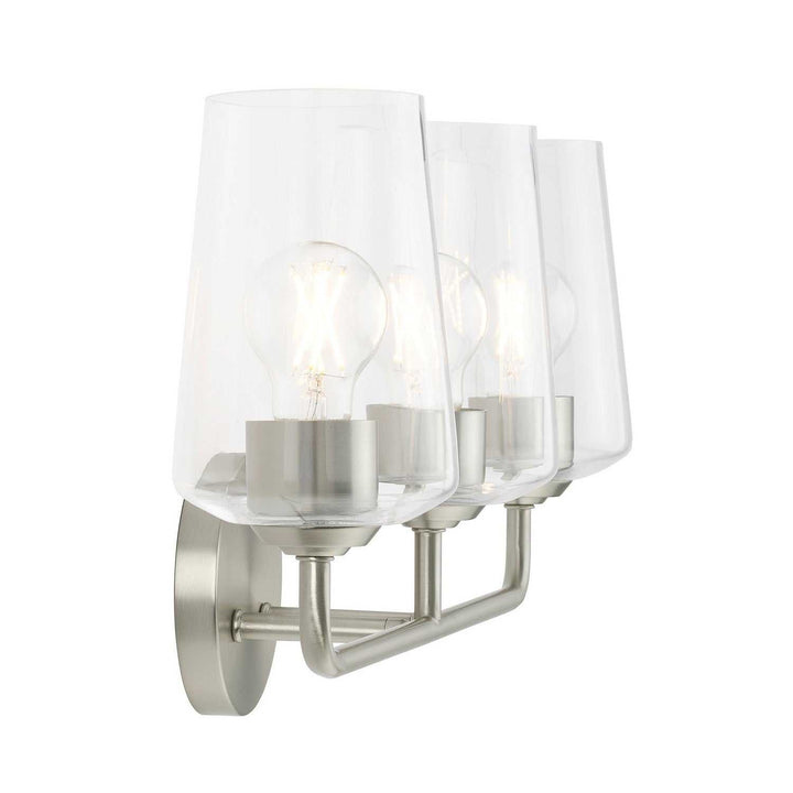 Progress Canada - P300541-009 - Three Light Bath & Vanity - Celino - Brushed Nickel