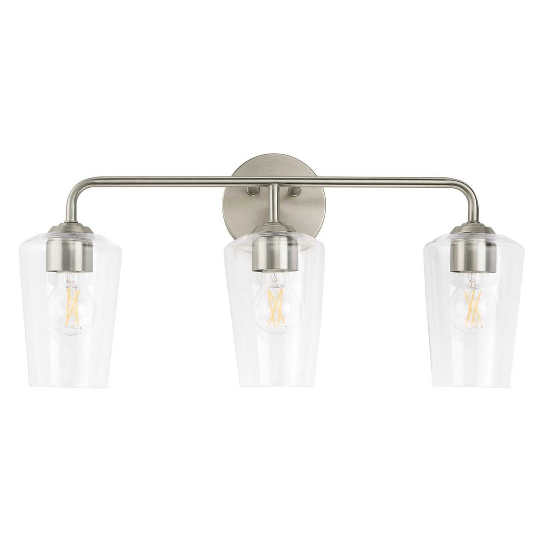 Progress Canada - P300541-009 - Three Light Bath & Vanity - Celino - Brushed Nickel