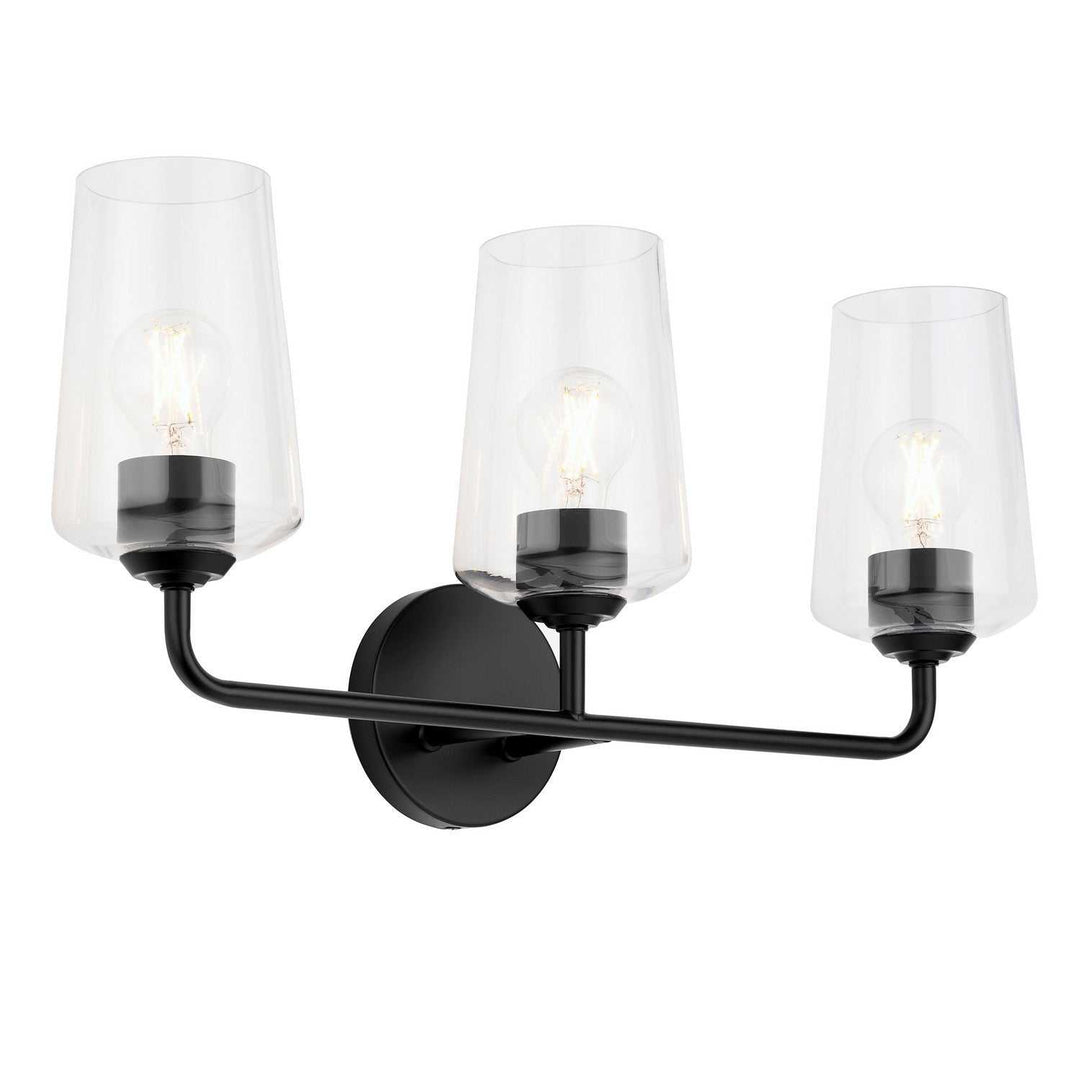 Progress Canada - P300541-031 - Three Light Bath & Vanity - Celino - Black