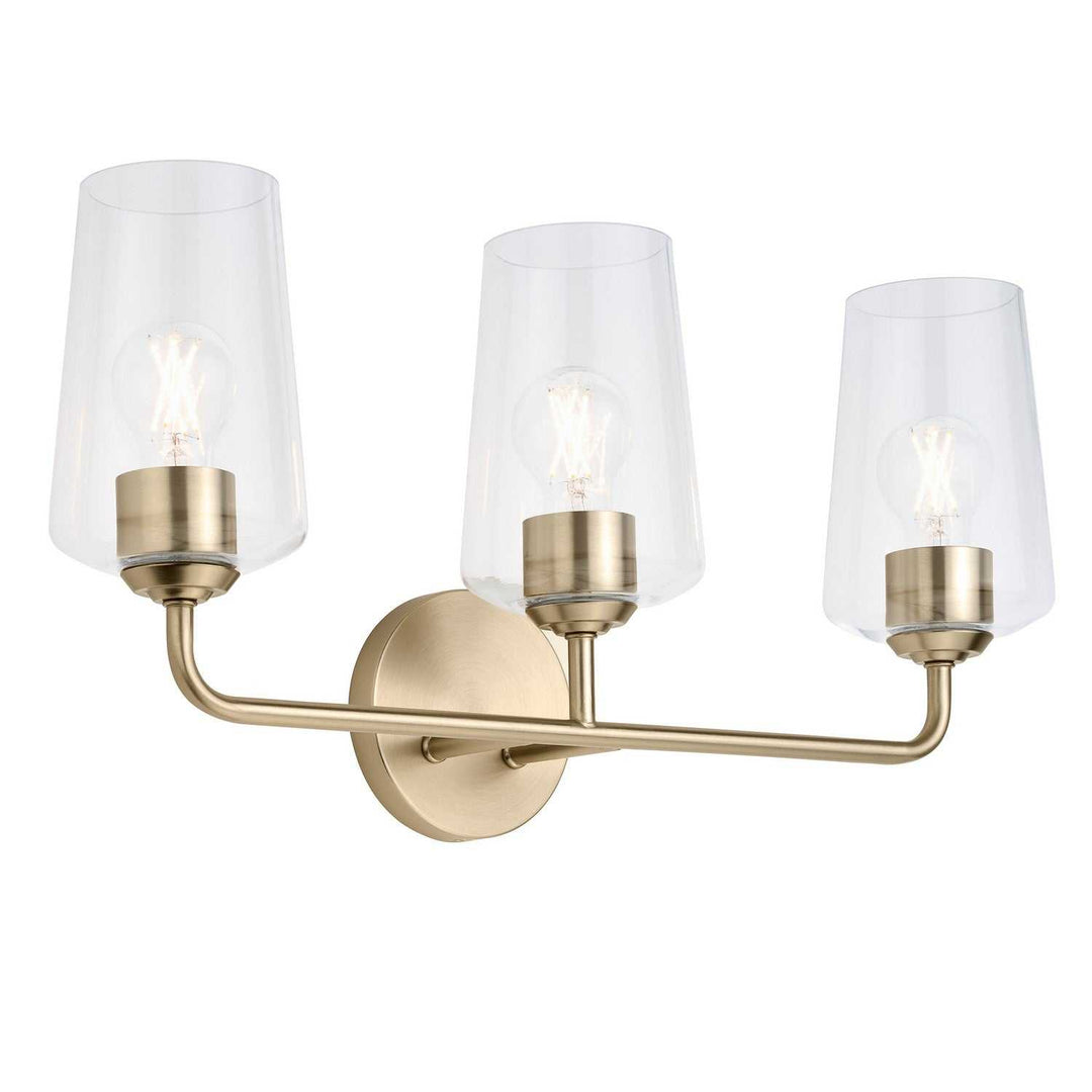 Progress Canada - P300541-177 - Three Light Bath & Vanity - Celino - Champagne Bronze