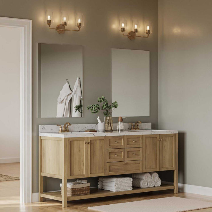 Progress Canada - P300541-177 - Three Light Bath & Vanity - Celino - Champagne Bronze