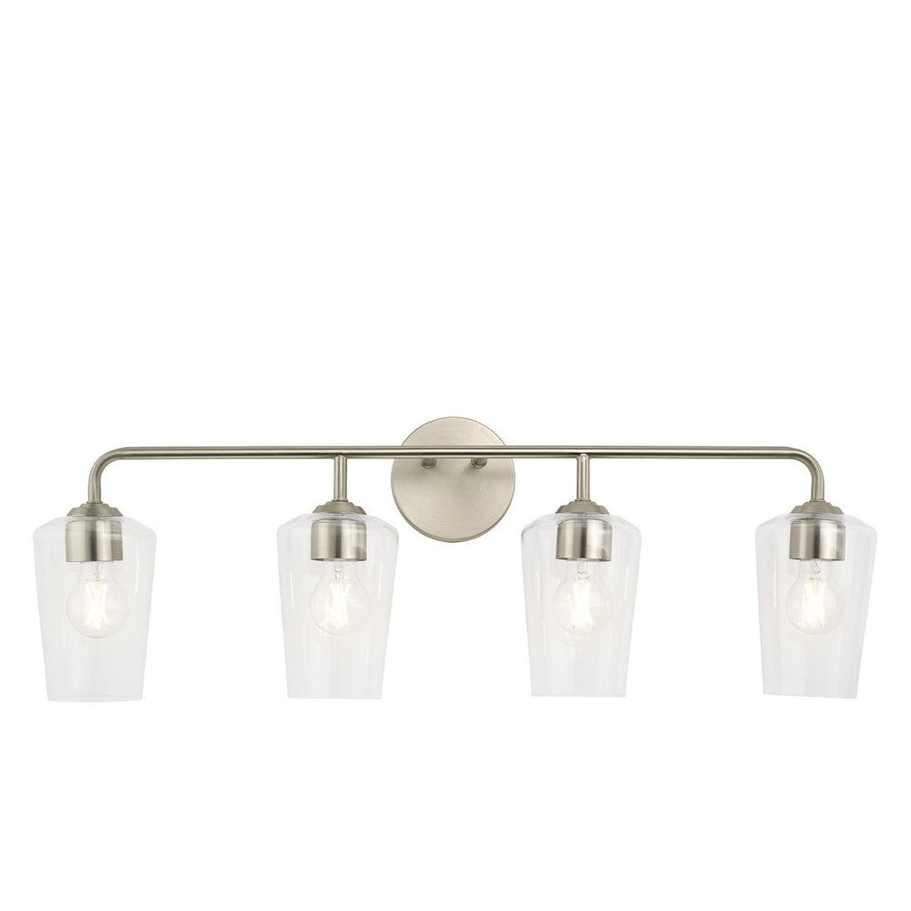 Progress Canada - P300542-009 - Four Light Bath & Vanity - Celino - Brushed Nickel