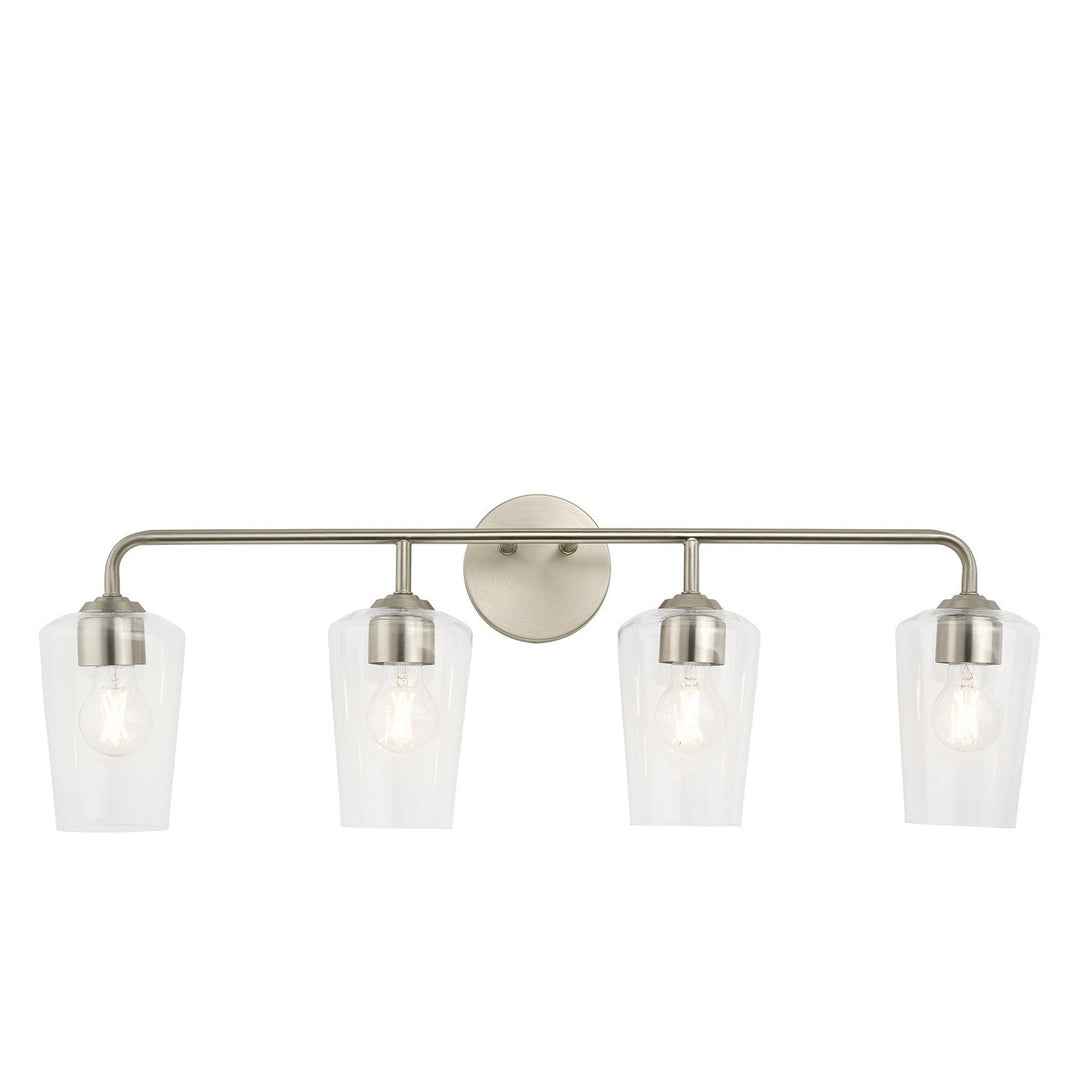 Progress Canada - P300542-009 - Four Light Bath & Vanity - Celino - Brushed Nickel